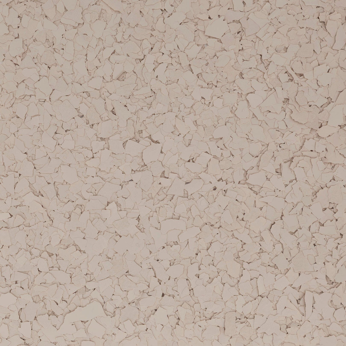 Solid Color Beige flake, 1/4 inch