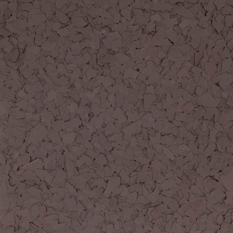 Solid Color Brown flake, 1/4 inch