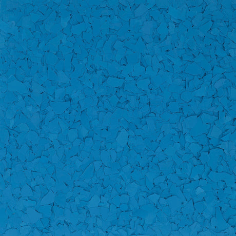 Solid Color Delray Blue flake, 1/4 inch