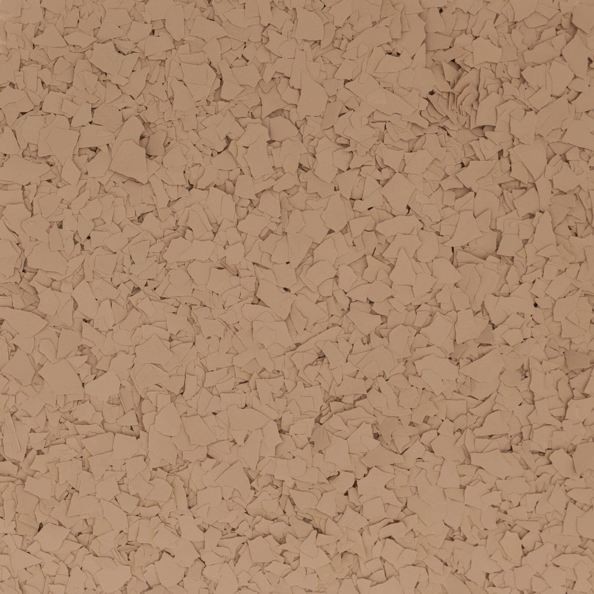 Solid Color Fawn flake, 1/4 inch