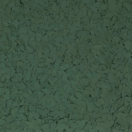Solid Color Forest Green flake, 1/4 inch