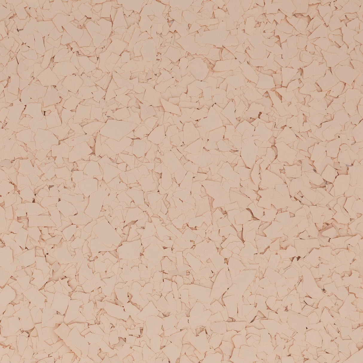 Solid Color Peach flake, 1/4 inch