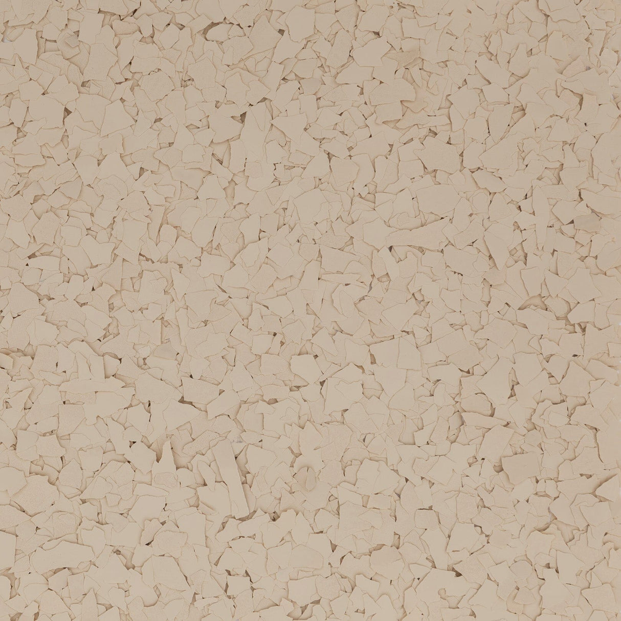 Solid Color Tan flake, 1/4 inch