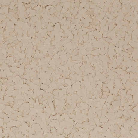 Solid Color Tan flake, 1/4 inch