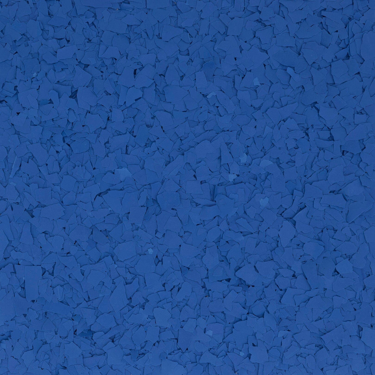 Solid Color True Blue flake, 1/4 inch