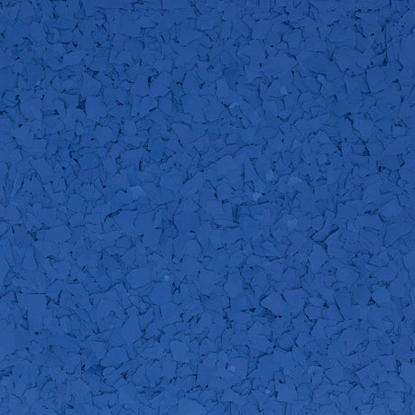 Solid Color True Blue flake, 1/4 inch