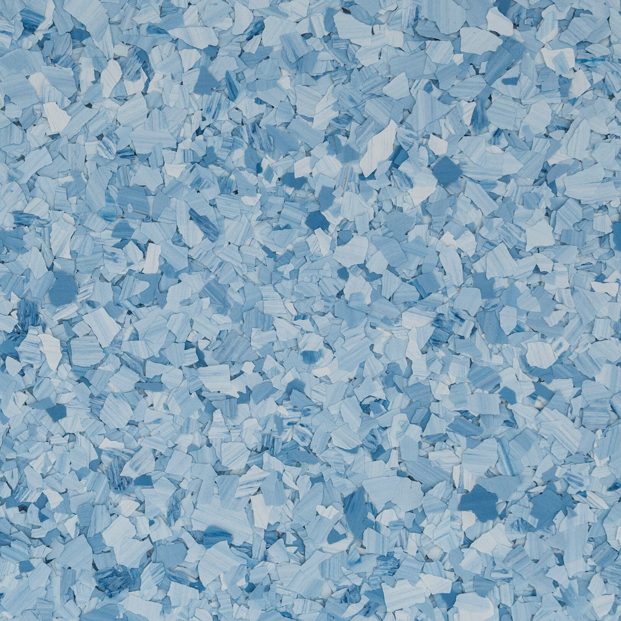 Solid Color Maui Blue flake, 1/4 inch