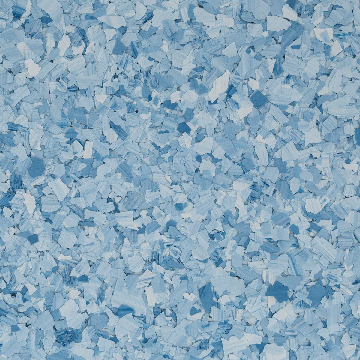 Solid Color Maui Blue flake, 1/4 inch