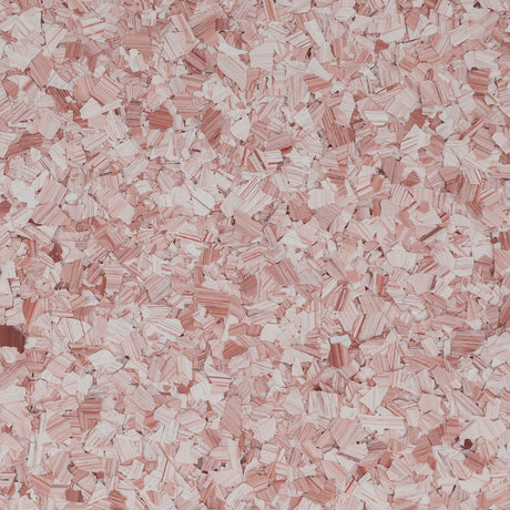 Solid Color Aloha Rose flake, 1/4 inch