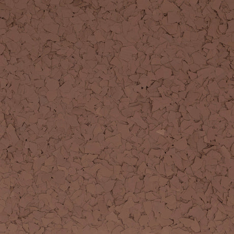 Solid Color Chocolate flake, 1/4 inch