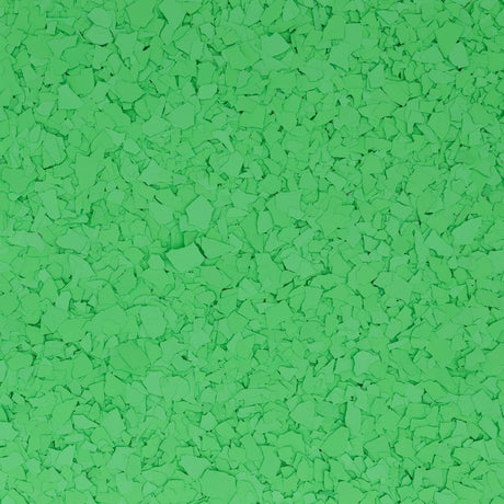 Solid Color Lime flake, 1/4 inch