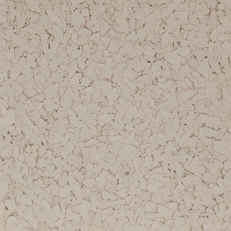 Solid Color Buff flake, 1/4 inch