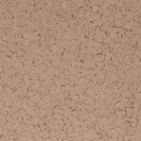 Solid Color Latte flake, 1/4 inch