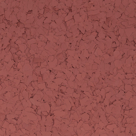 Solid Color Burnt Red flake, 1/4 inch