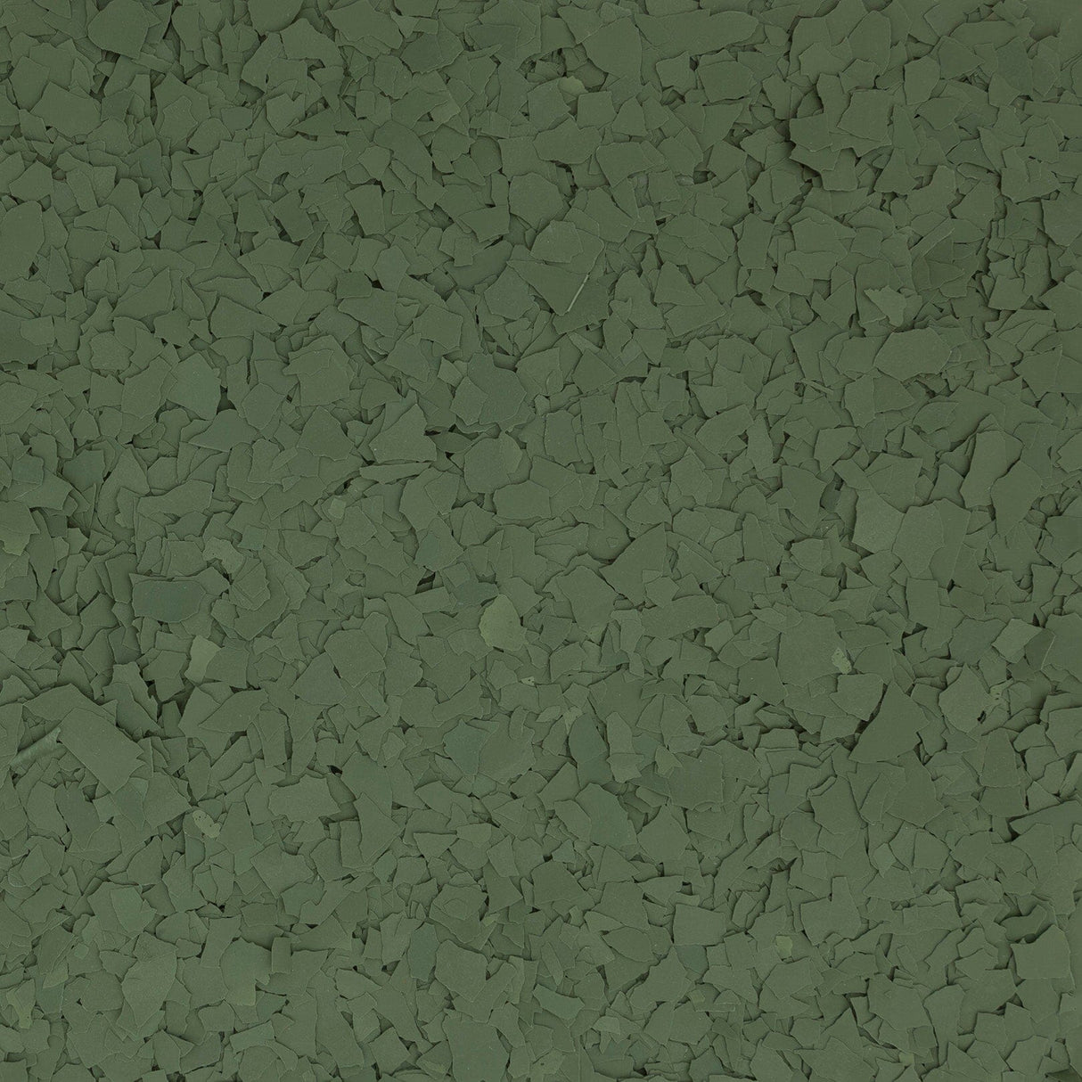 Solid Color Camo Green flake, 1/4 inch