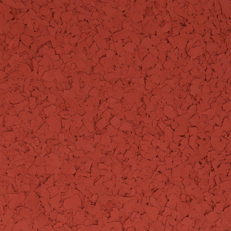 Solid Color Terra Cotta flake, 1/4 inch