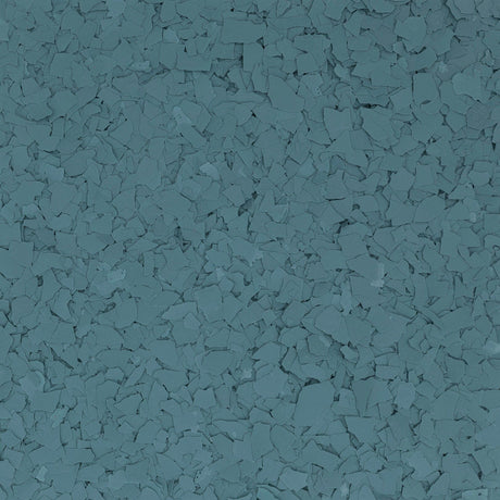 Solid Color Aquamarine flake, 1/4 inch