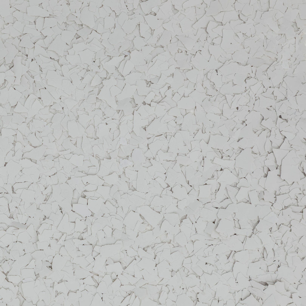 Solid Color Antique White flake, 1/4 inch