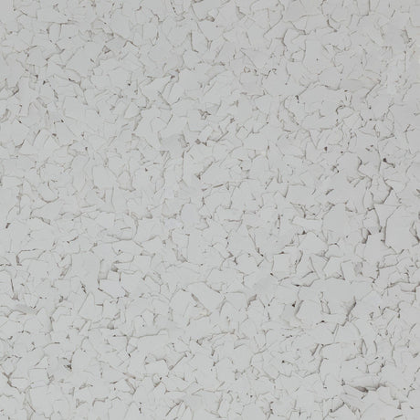 Solid Color Antique White flake, 1/4 inch