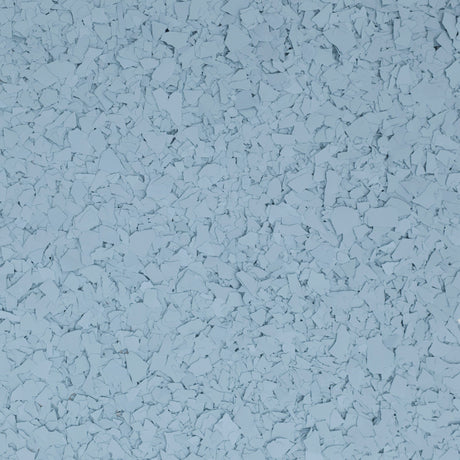 Solid Color Sky Blue flake, 1/4 inch
