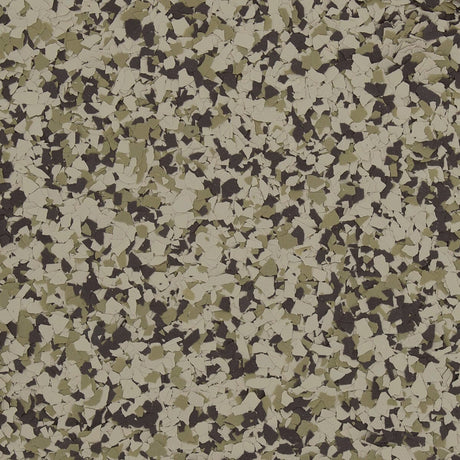Earthly Fern color flake, 1/8 inch