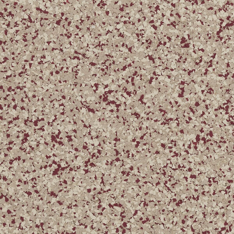 Earthly Crimson color flake, 1/8 inch