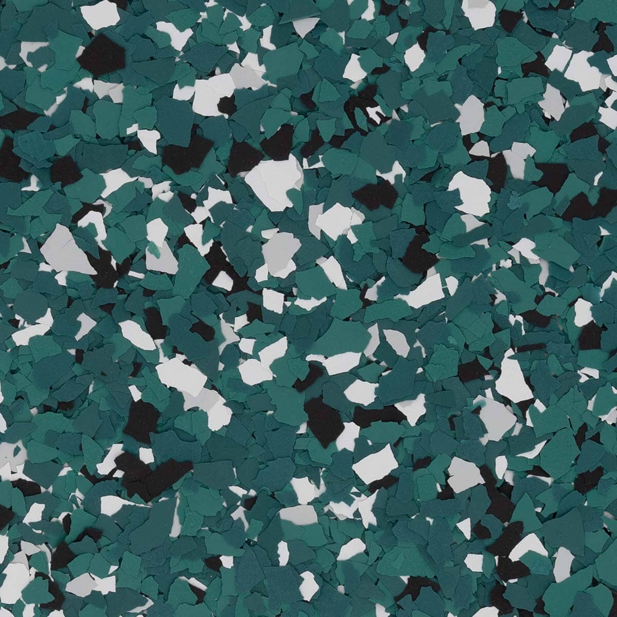 Insignia Swoop color flake, 1/4 inch