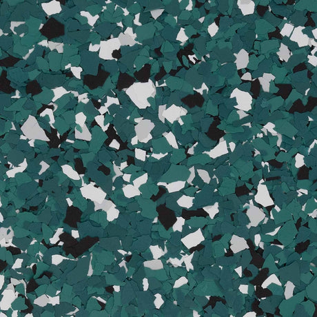 Insignia Swoop color flake, 1/4 inch