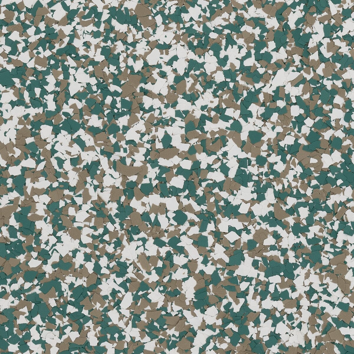 Surreal Mountain Green color flake, 1/8 inch