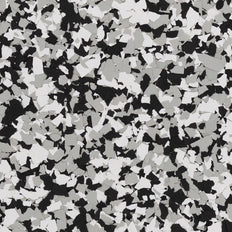 Domino 1/4 inch decorative vinyl flake