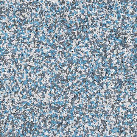 Traditional Ice Blue color flake, 1/16 inch