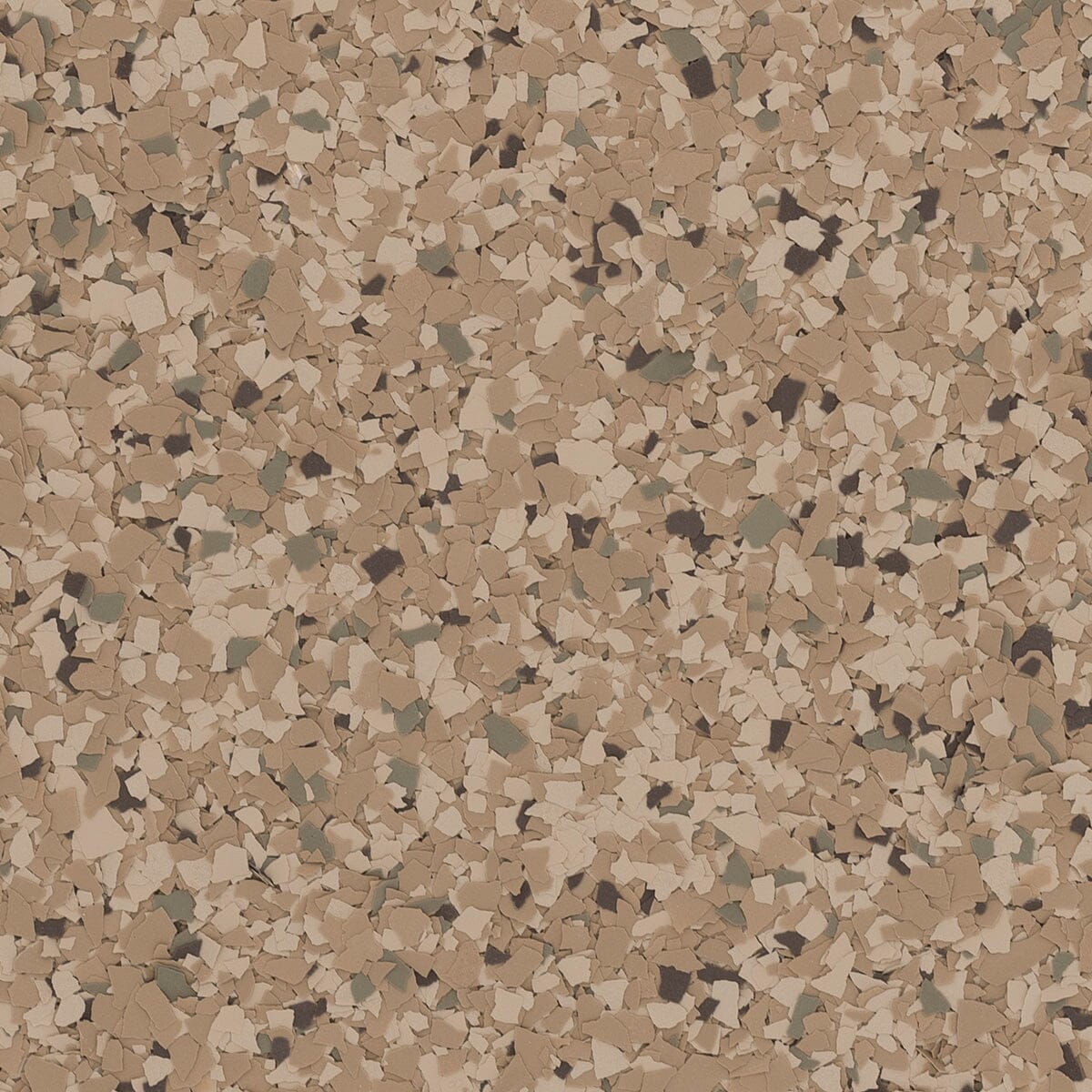 Brownstone Safari color flake, 1/8 inch