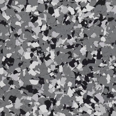 Recreational Wombat color flake, 1/4 inch
