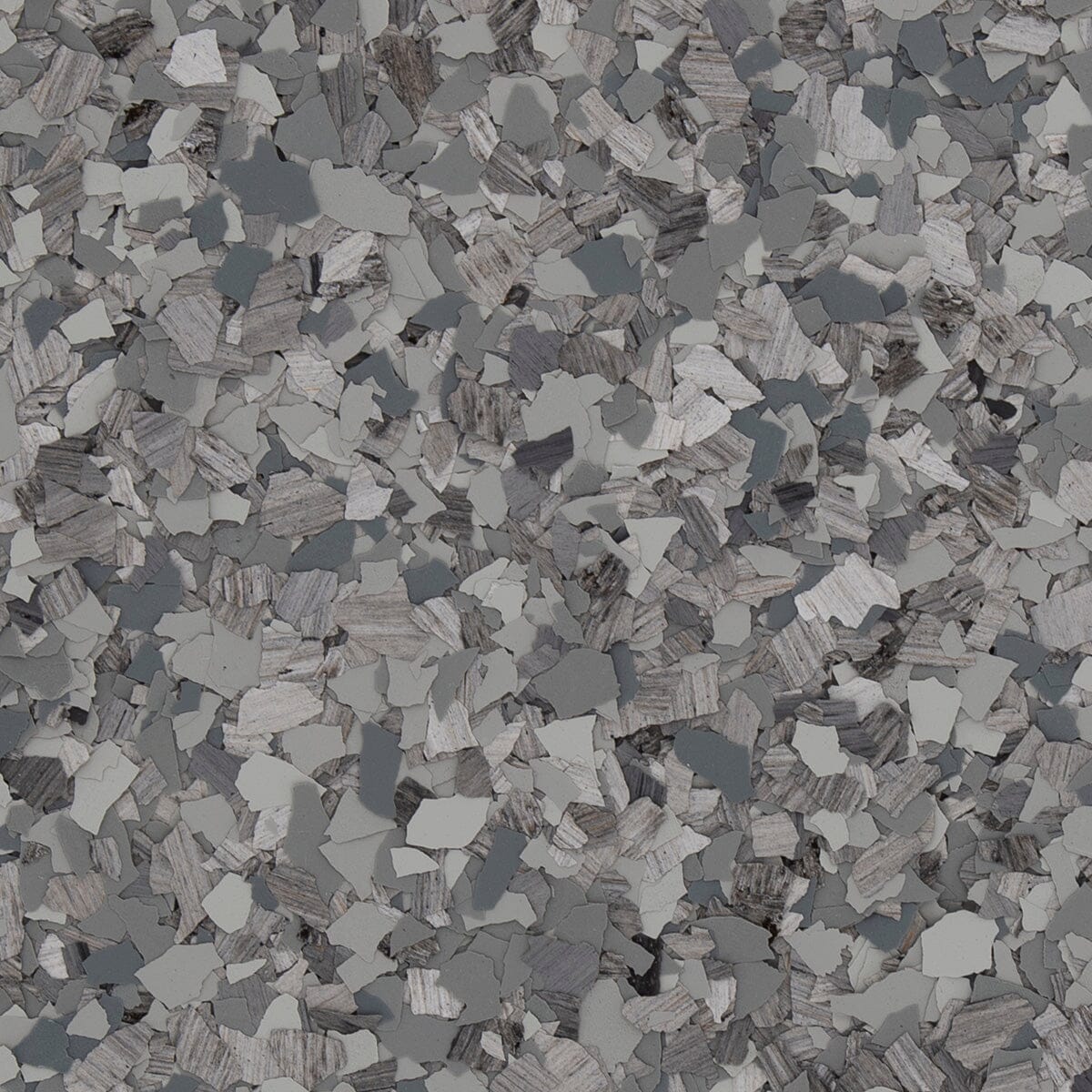 Greystone Fog color flake, 1/4 inch