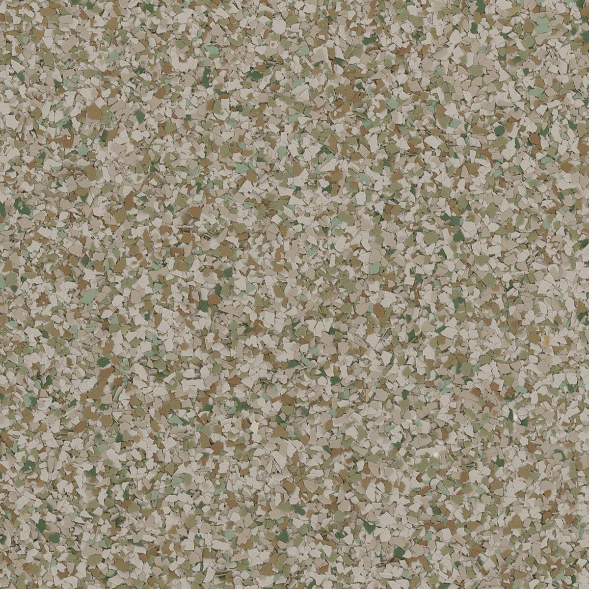 Eclectic Olivine color flake, 1/16 inch