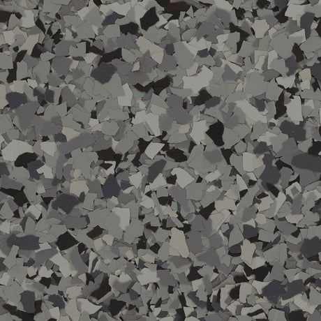 Nightfall 1/4 inch decorative vinyl flake