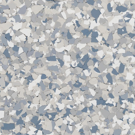 Commercial Sea Mist color flake, 1/4 inch