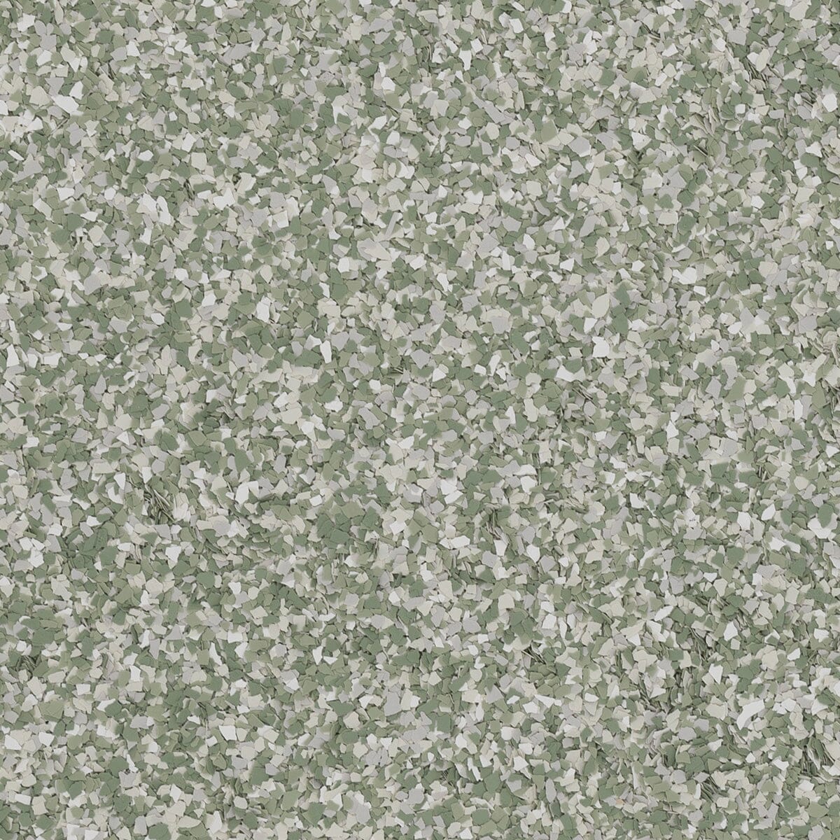 Commercial Clover color flake, 1/16 inch