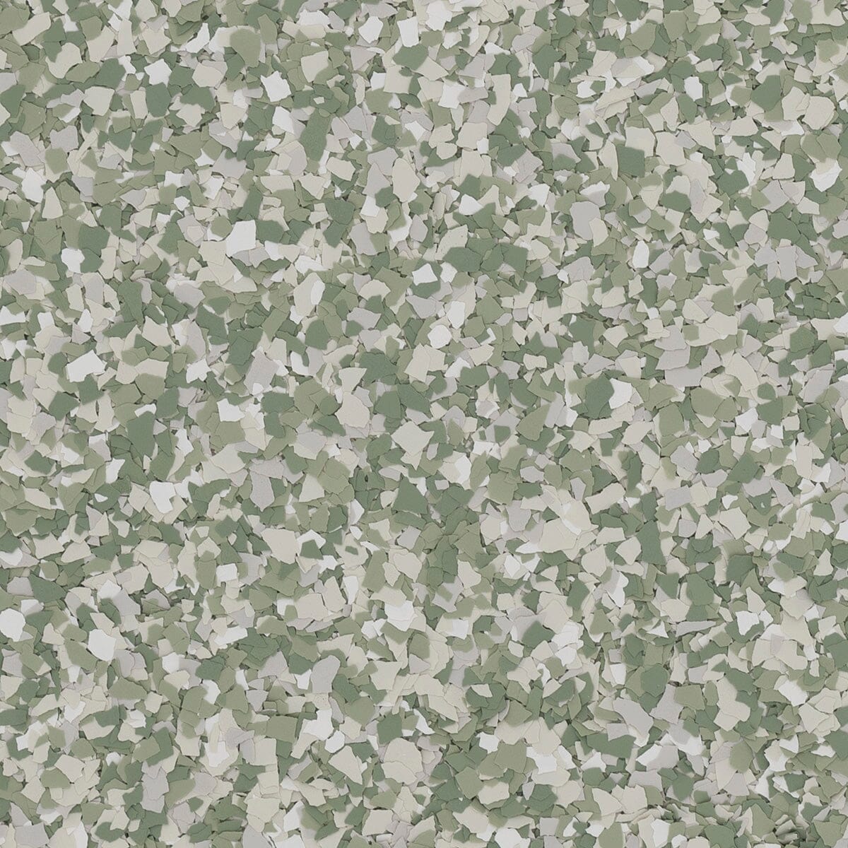 Commercial Clover color flake, 1/8 inch