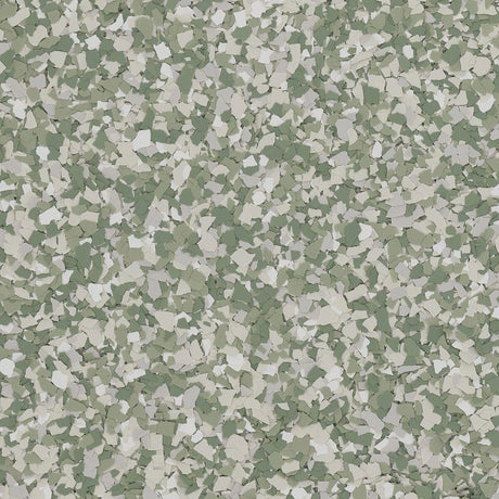 Commercial Clover color flake, 1/8 inch