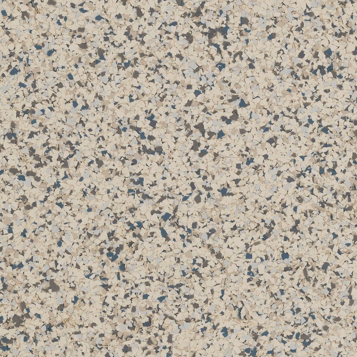 Eclectic Blue Lagoon color flake, 1/16 inch