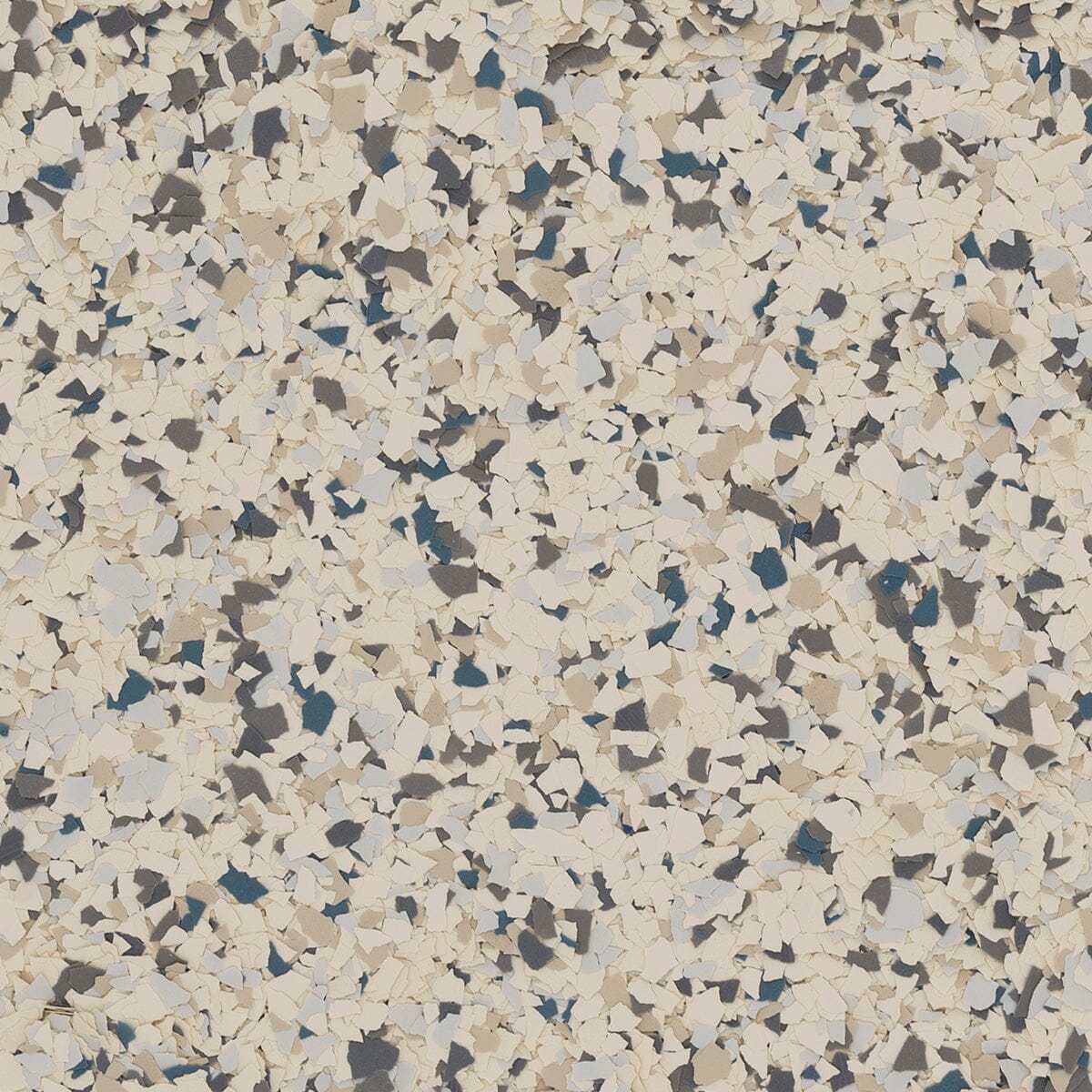 Eclectic Blue Lagoon color flake, 1/8 inch