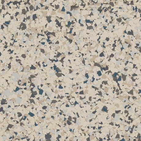 Eclectic Blue Lagoon color flake, 1/8 inch