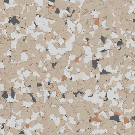 Eclectic Cruller color flake, 1/4 inch