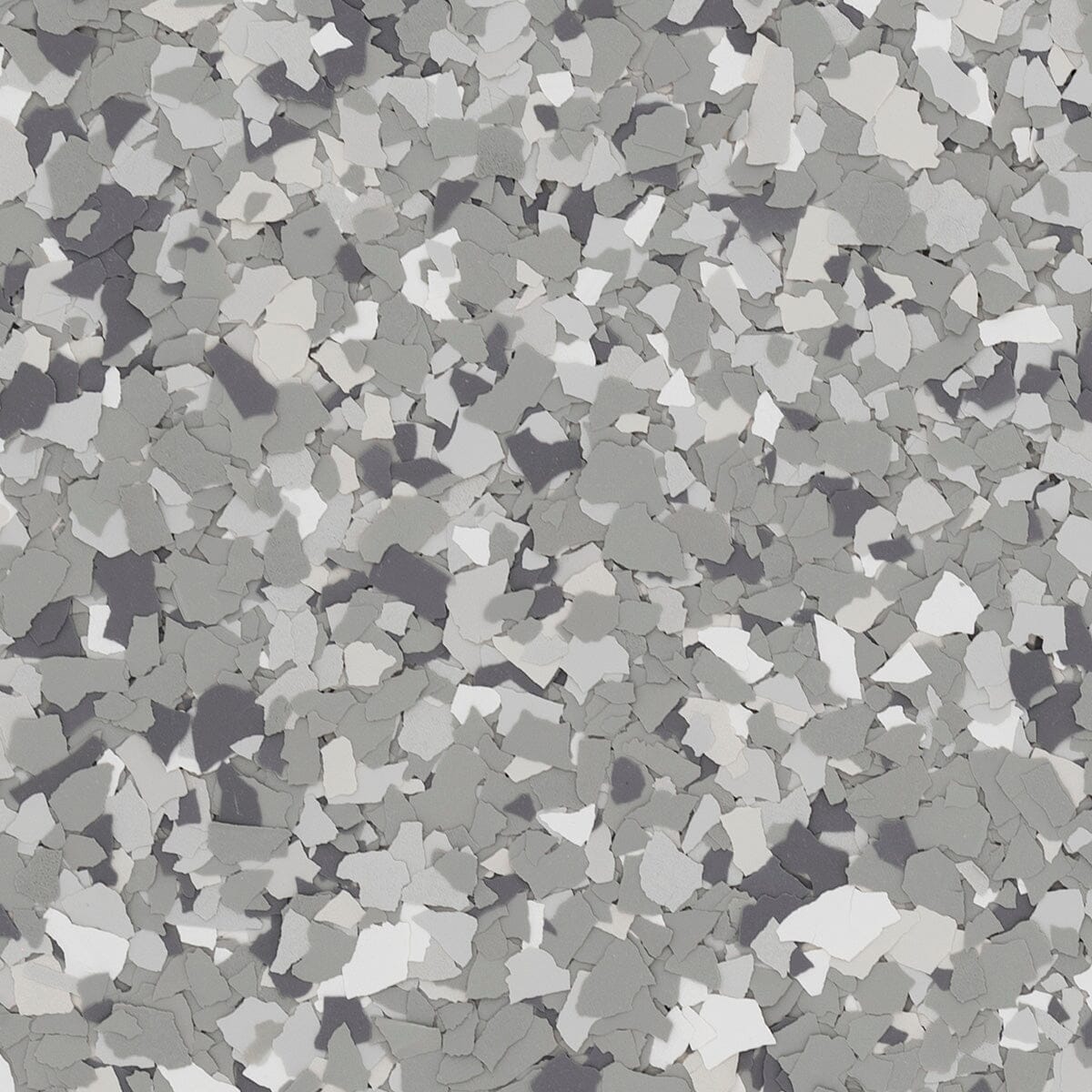 Greystone Timberwolf color flake, 1/4 inch