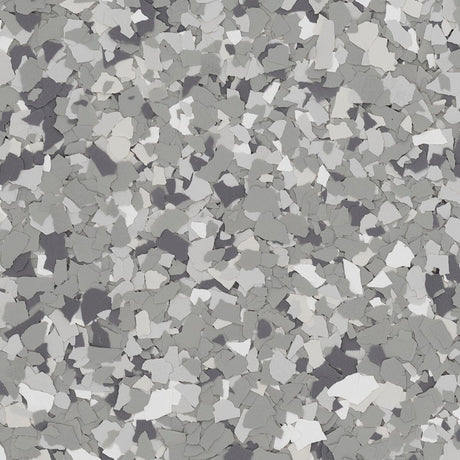 Greystone Timberwolf color flake, 1/4 inch