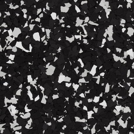Greystone Raven color flake, 1/4 inch
