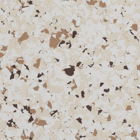 Brownstone Persian color flake, 1/4 inch