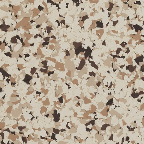 Brownstone Buffalo color flake, 1/4 inch