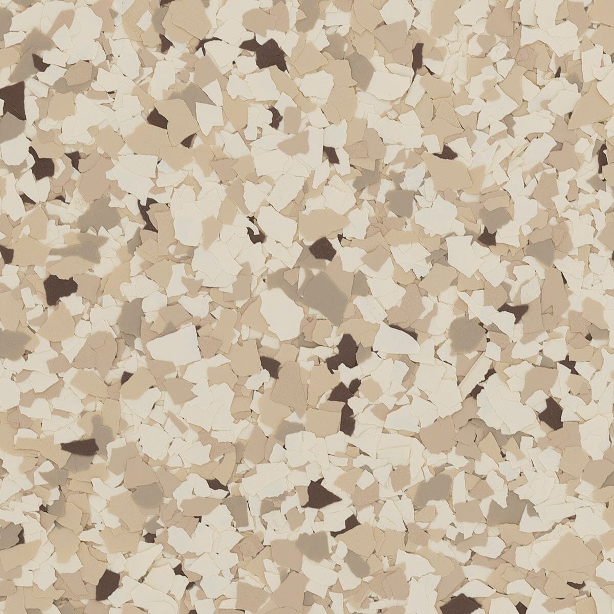 Brownstone Honeycomb color flake, 1/4 inch